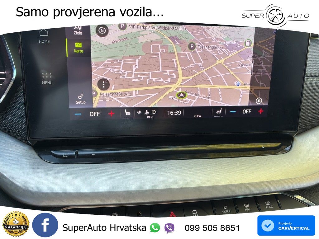 Škoda Octavia Combi 2.0 TDI (150 KS) DSG MATRIX+GR SJED+KAM