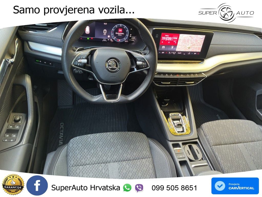Škoda Octavia Combi 2.0 TDI (150 KS) DSG MATRIX+GR SJED+KAM