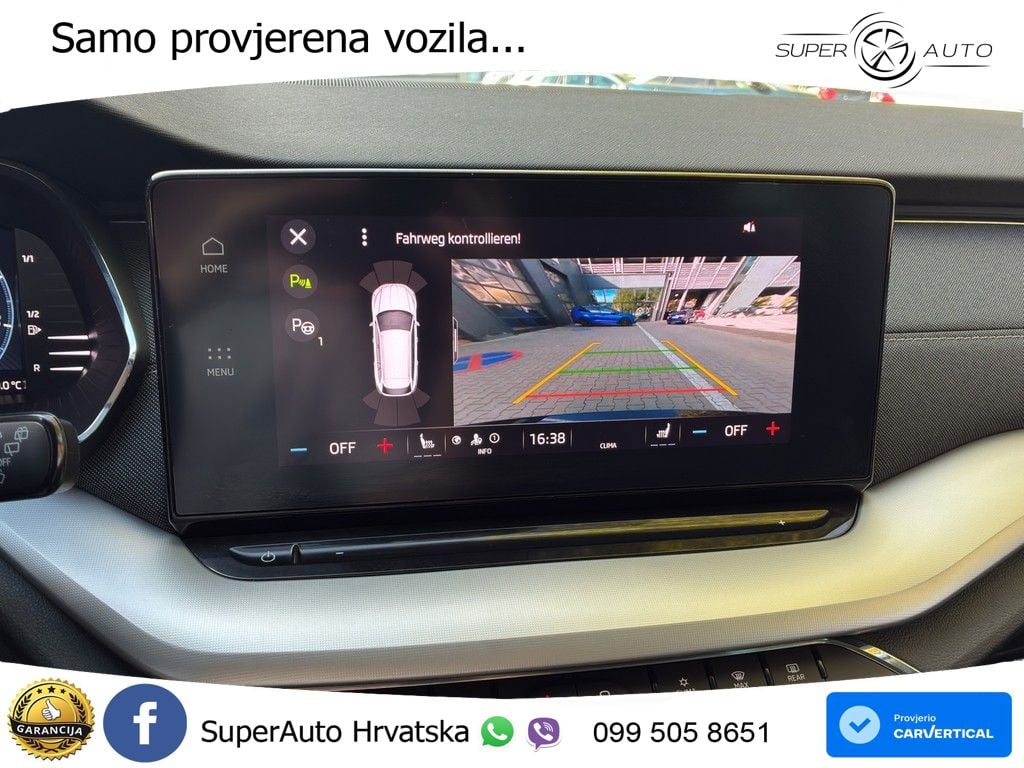 Škoda Octavia Combi 2.0 TDI (150 KS) DSG MATRIX+GR SJED+KAM
