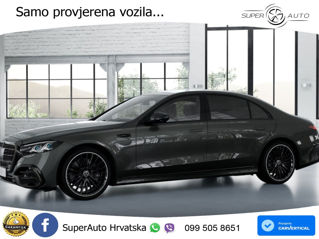 Mercedes S 450d (367 KS) EQ Boost 4MATIC 9G-TRONIC AMG ACC+HEAD+4xGR SJED+360+PANO