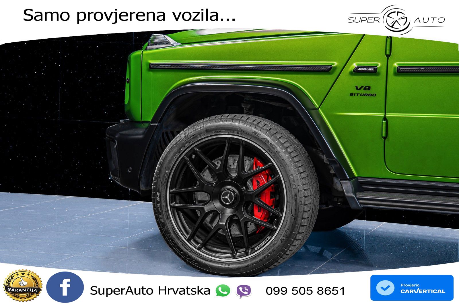 Mercedes AMG G 63 Long V8 (585 KS) 4MATIC 9G-TRONIC AMG SPEEDSHIFT TCT Superior LED+GR SJED+ACC