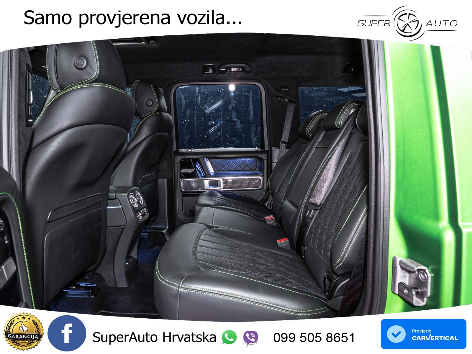 Mercedes AMG G 63 Long V8 (585 KS) 4MATIC 9G-TRONIC AMG SPEEDSHIFT TCT Superior LED+GR SJED+ACC