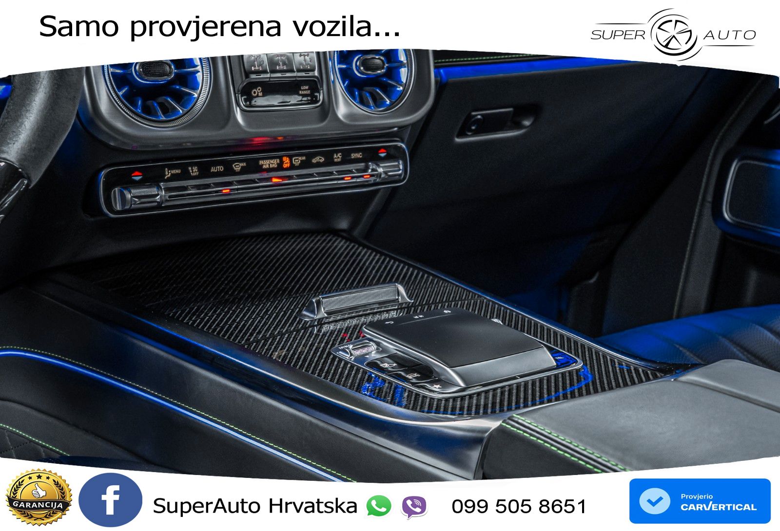 Mercedes AMG G 63 Long V8 (585 KS) 4MATIC 9G-TRONIC AMG SPEEDSHIFT TCT Superior LED+GR SJED+ACC