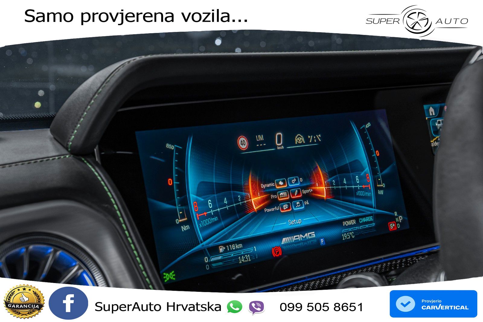 Mercedes AMG G 63 Long V8 (585 KS) 4MATIC 9G-TRONIC AMG SPEEDSHIFT TCT Superior LED+GR SJED+ACC
