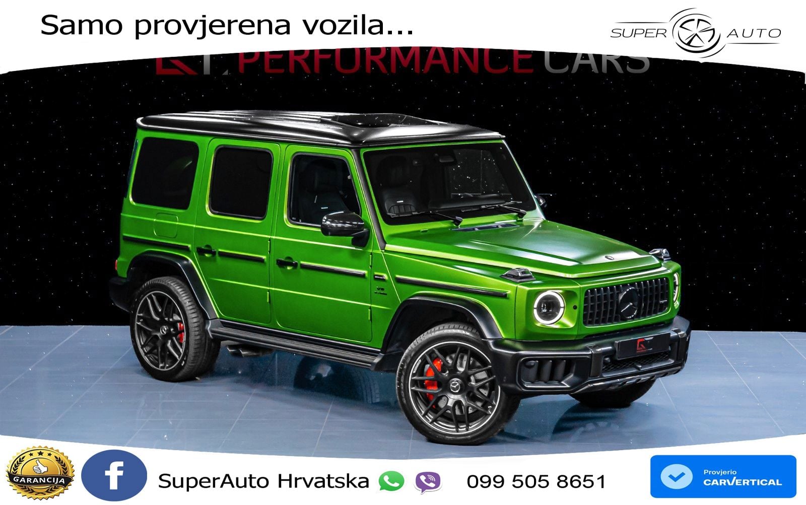 Mercedes AMG G 63 Long V8 (585 KS) 4MATIC 9G-TRONIC AMG SPEEDSHIFT TCT Superior LED+GR SJED+ACC