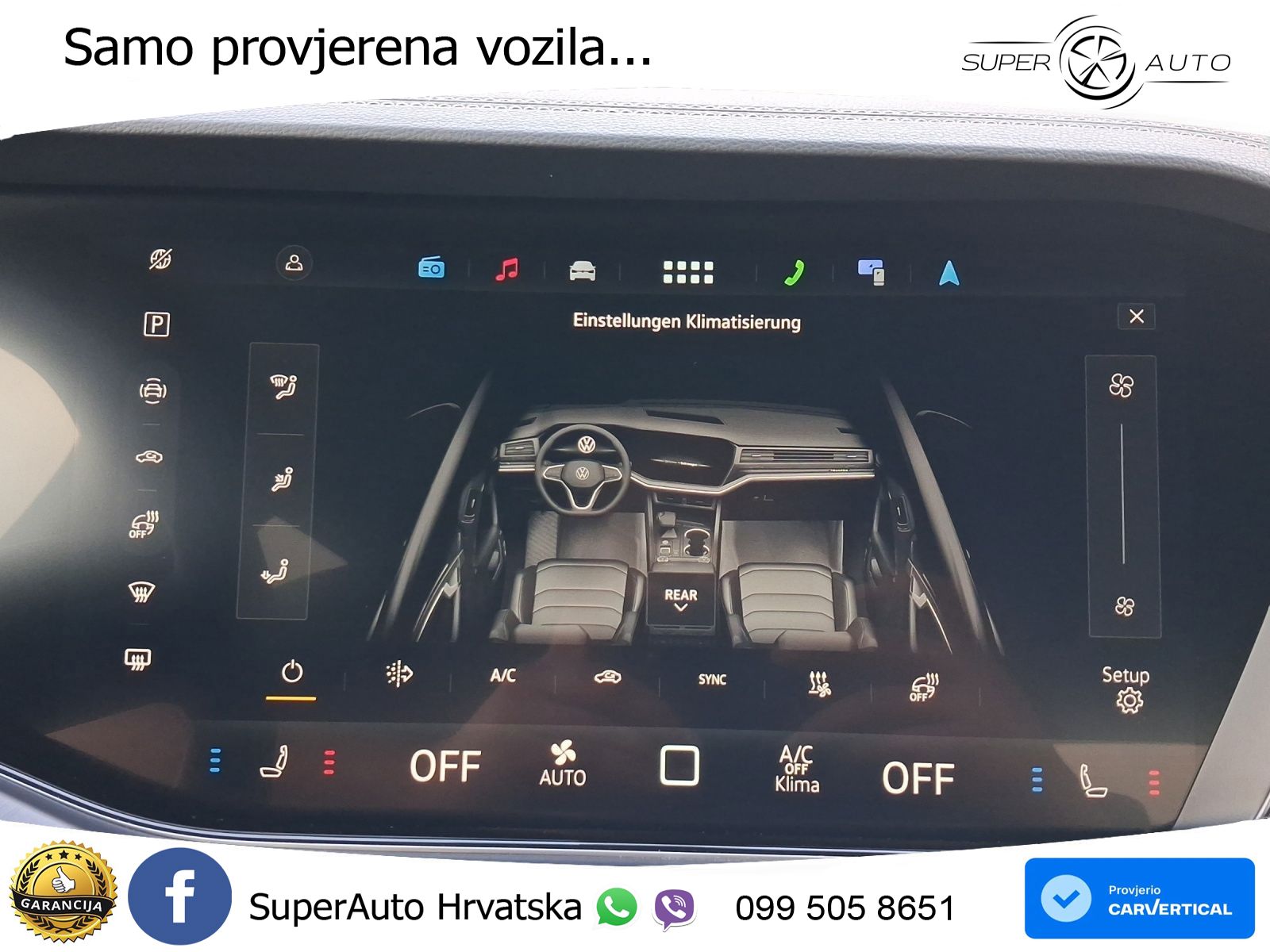 Volkswagen Touareg 3.0 V6 TDI (231 KS) 4MOTION Tiptronic ZRAČNI+ACC+4xGR SJED+KAM