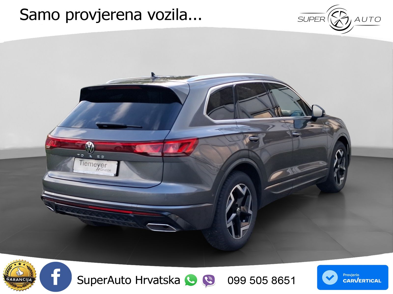 Volkswagen Touareg 3.0 V6 TDI (231 KS) 4MOTION Tiptronic ZRAČNI+ACC+4xGR SJED+KAM