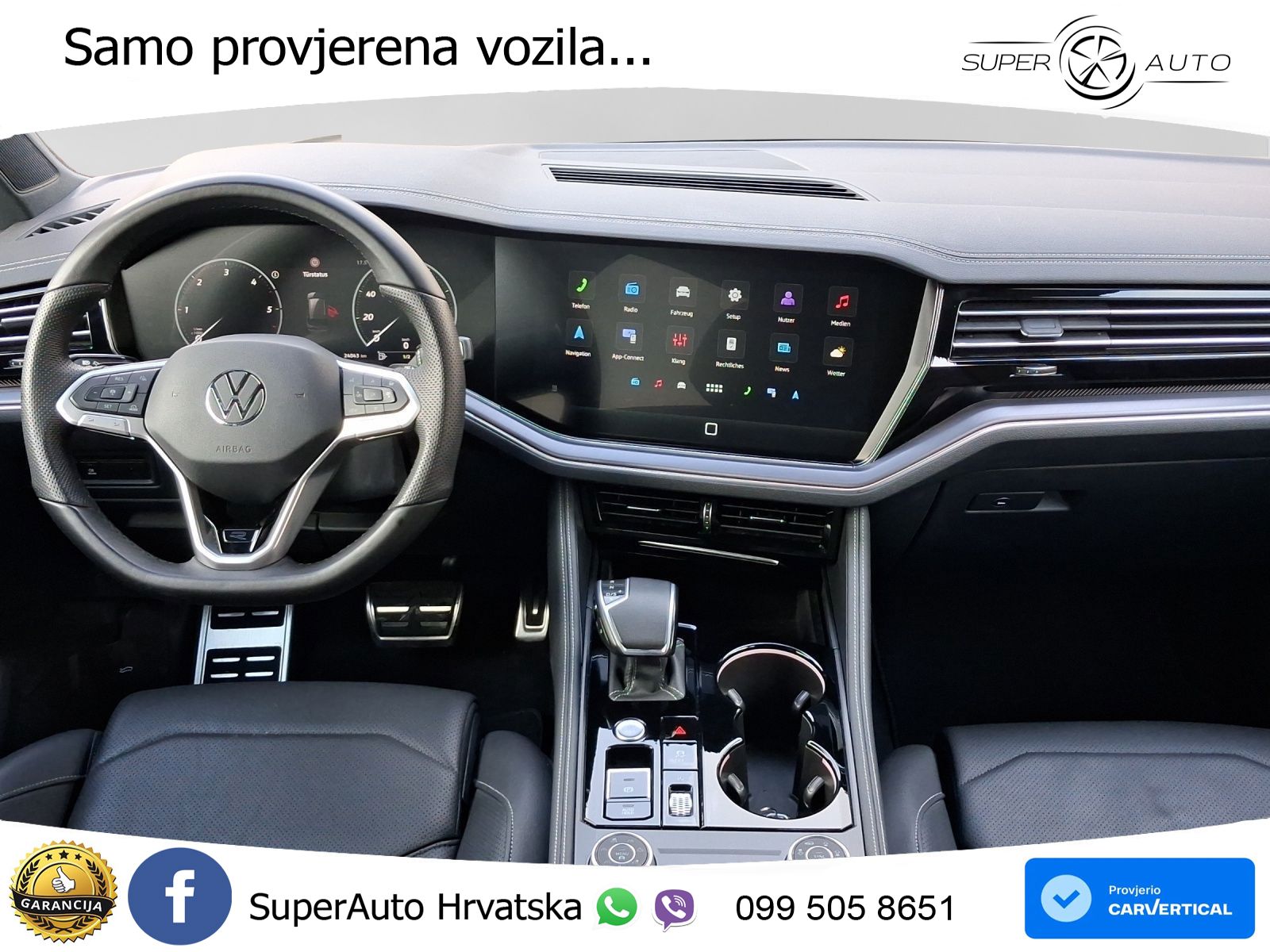 Volkswagen Touareg 3.0 V6 TDI (231 KS) 4MOTION Tiptronic ZRAČNI+ACC+4xGR SJED+KAM