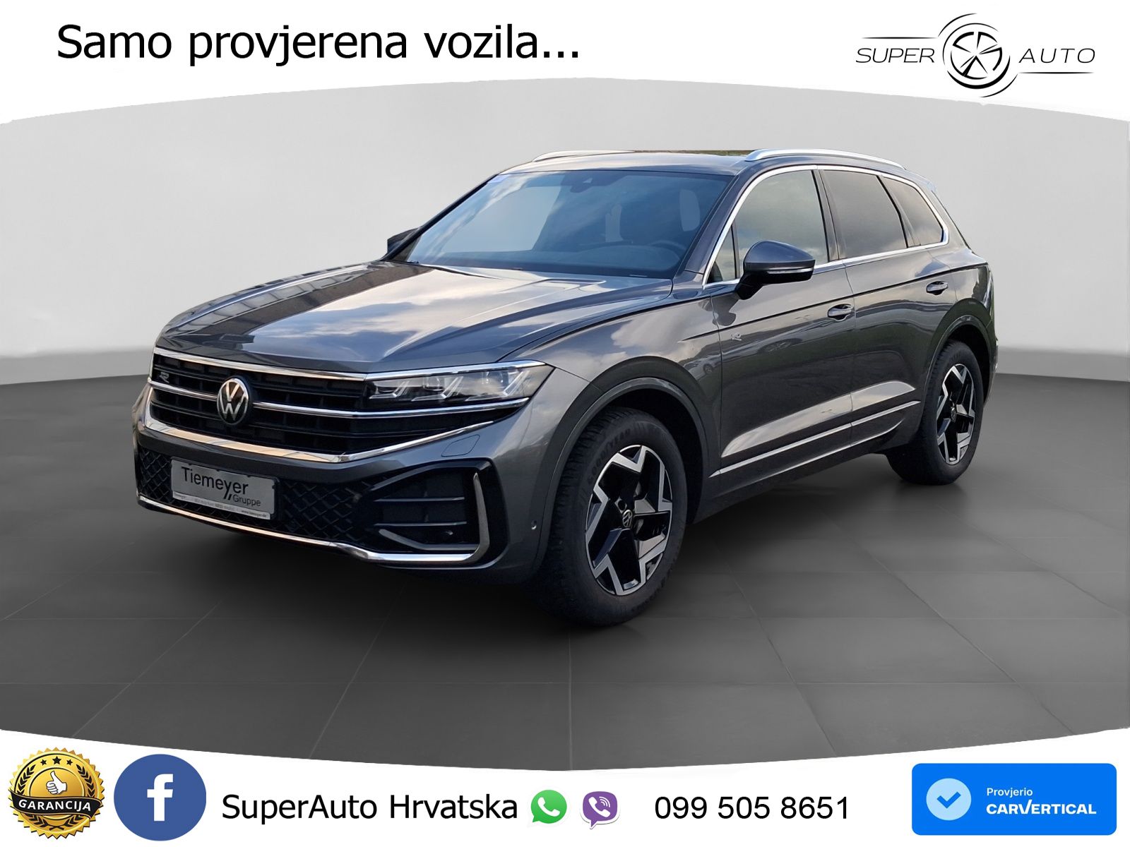 Volkswagen Touareg 3.0 V6 TDI (231 KS) 4MOTION Tiptronic ZRAČNI+ACC+4xGR SJED+KAM