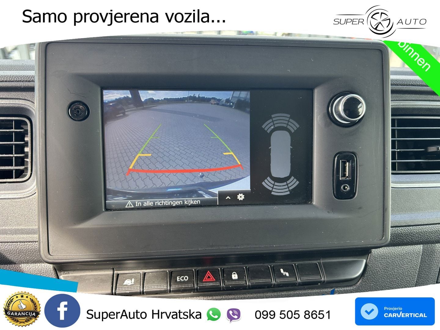 Renault Master T35 180 L3H2 Camera + Trekhaak Kasten 179 KS