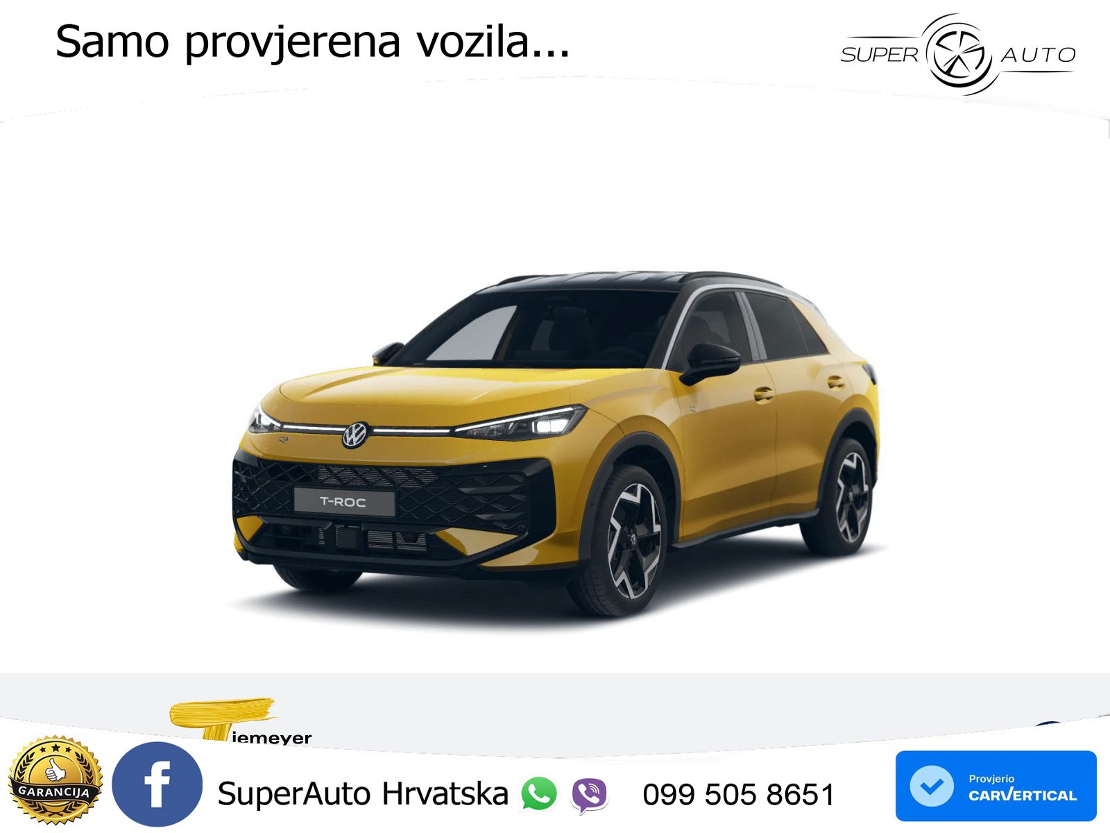 Volkswagen T-Roc 1.5 eTSI (150 KS)  DSG R-Line LED+GR SJED+ACC
