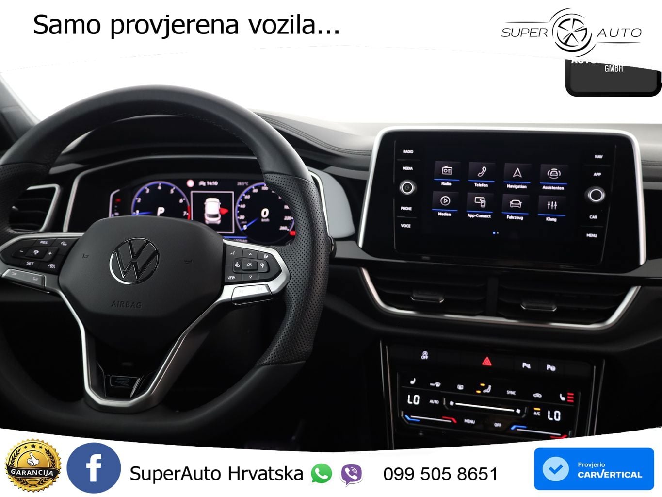 Volkswagen T-Roc 1.5 TSI (150 KS) DSG R-Line LED+GR SJED+ACC