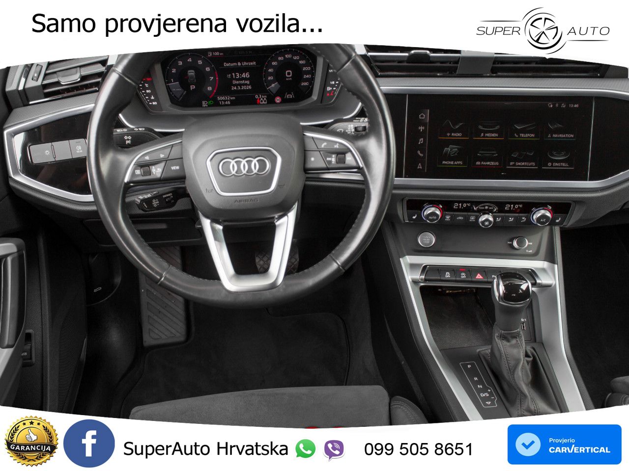 Audi Q3 35 TFSI (150 KS) S tronic LED+GR SJED+ACC