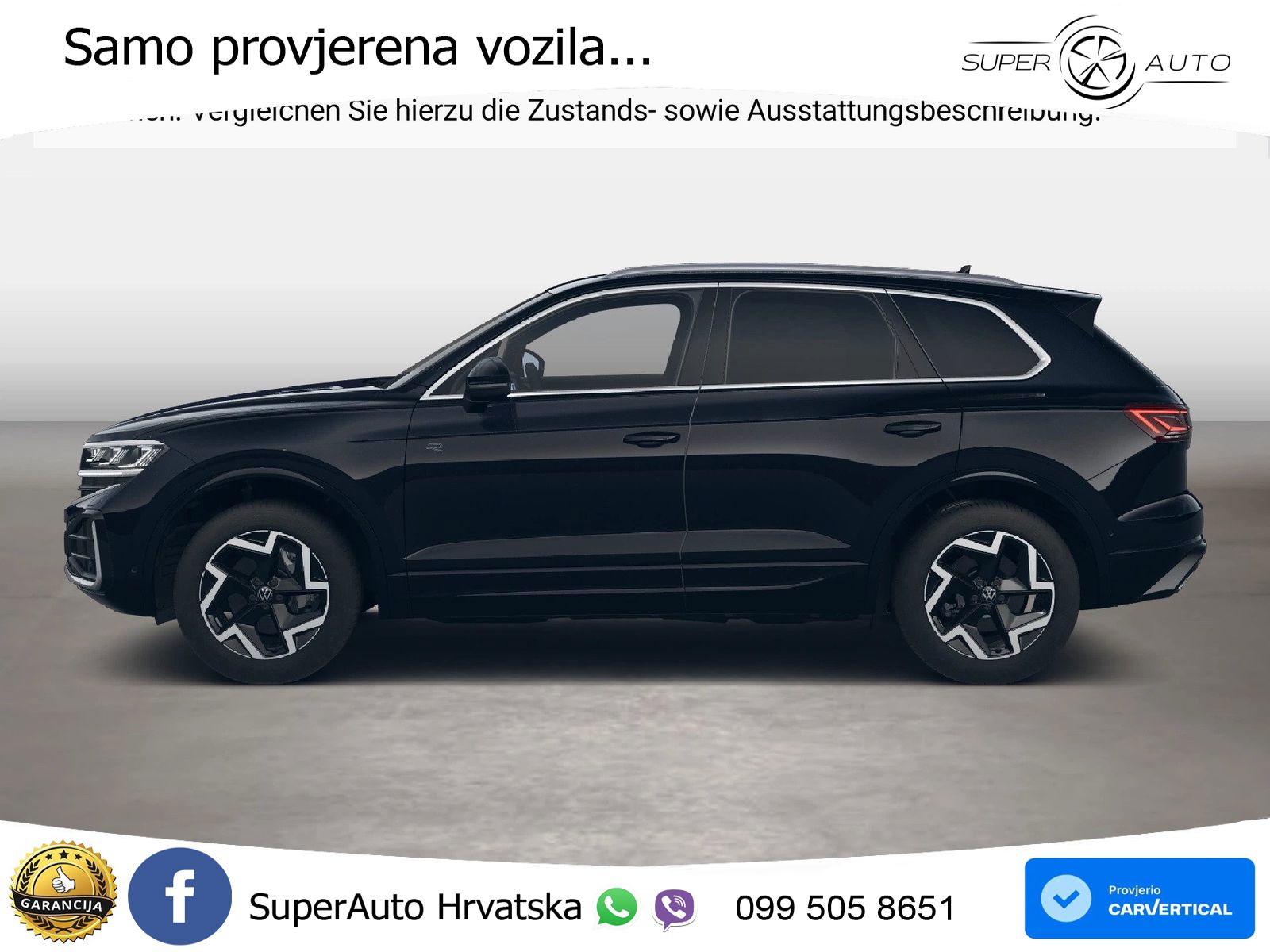 Volkswagen Touareg 3.0 V6 TDI (231 KS) 4MOTION Tiptronic R-Line ZRAČNI+ACC+4xGR SJED+KAM