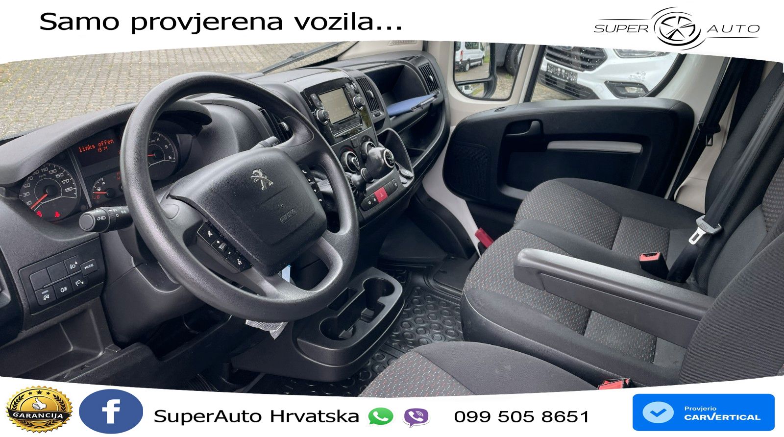 Peugeot Boxer 335 L2H2 SORTIMO Klima Kamera AHK 1.HD 140 KS