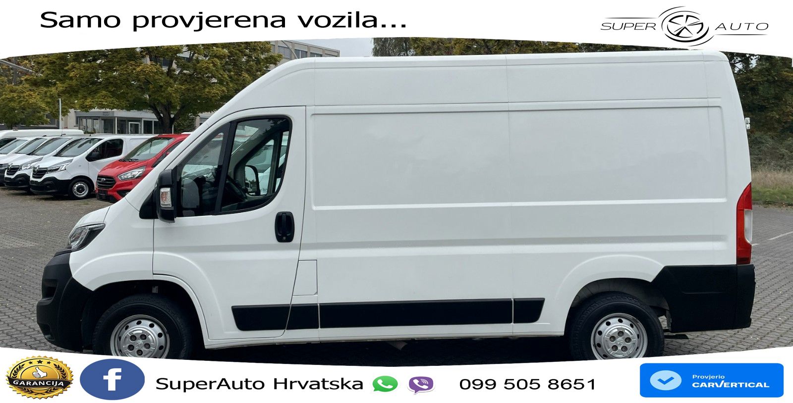 Peugeot Boxer 335 L2H2 SORTIMO Klima Kamera AHK 1.HD 140 KS
