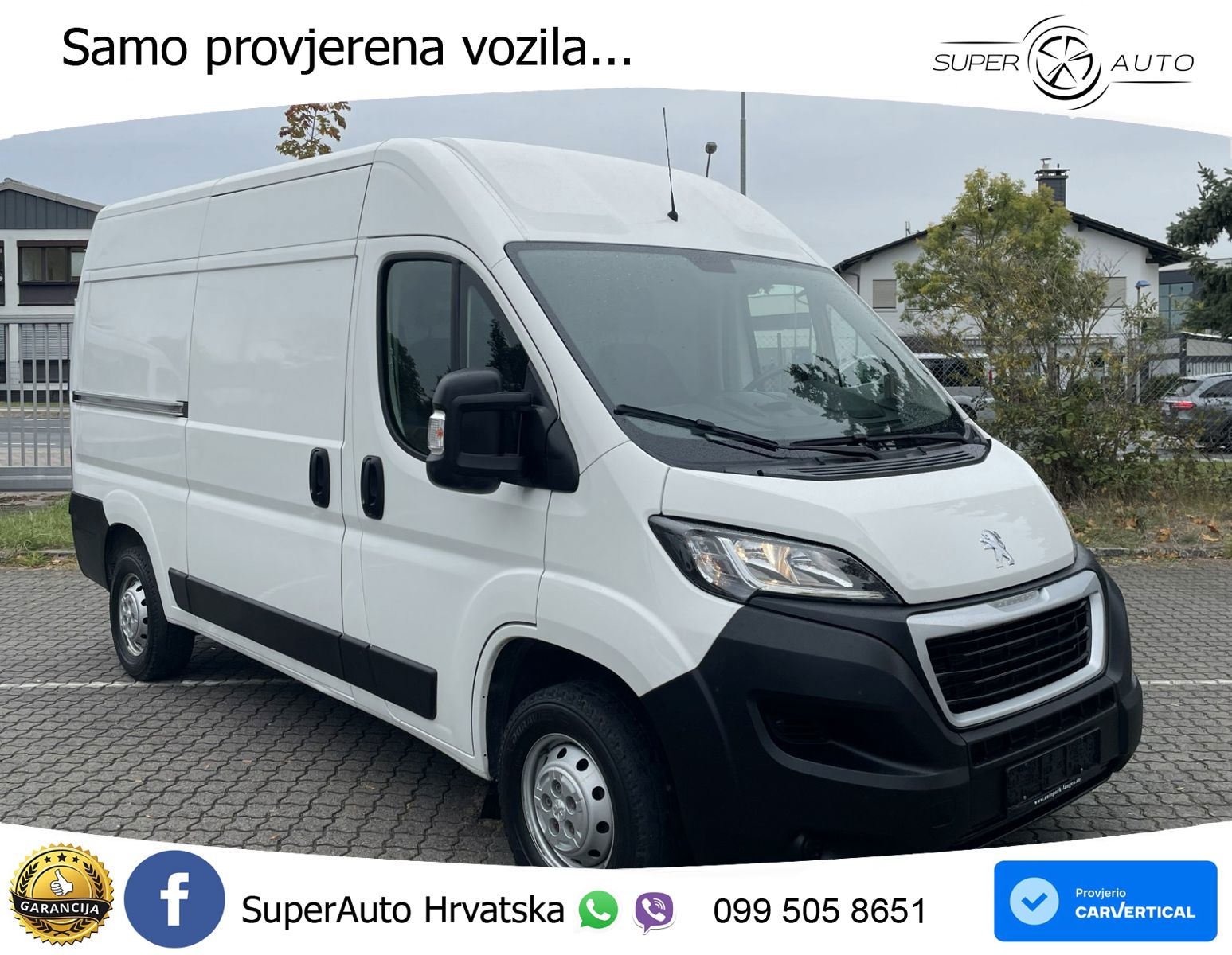 Peugeot Boxer 335 L2H2 SORTIMO Klima Kamera AHK 1.HD 140 KS