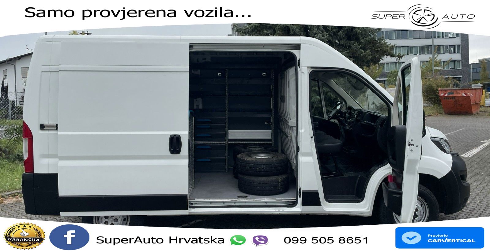Peugeot Boxer 335 L2H2 SORTIMO Klima Kamera AHK 1.HD 140 KS