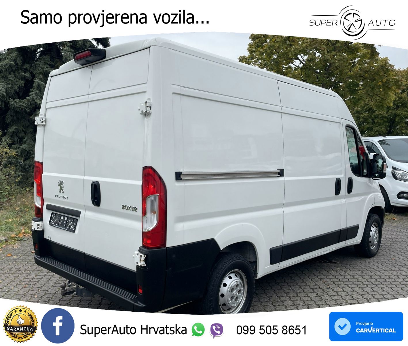 Peugeot Boxer 335 L2H2 SORTIMO Klima Kamera AHK 1.HD 140 KS