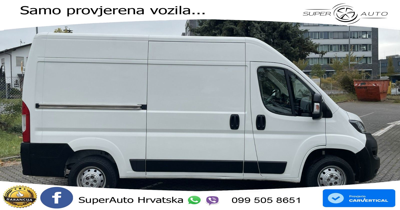 Peugeot Boxer 335 L2H2 SORTIMO Klima Kamera AHK 1.HD 140 KS