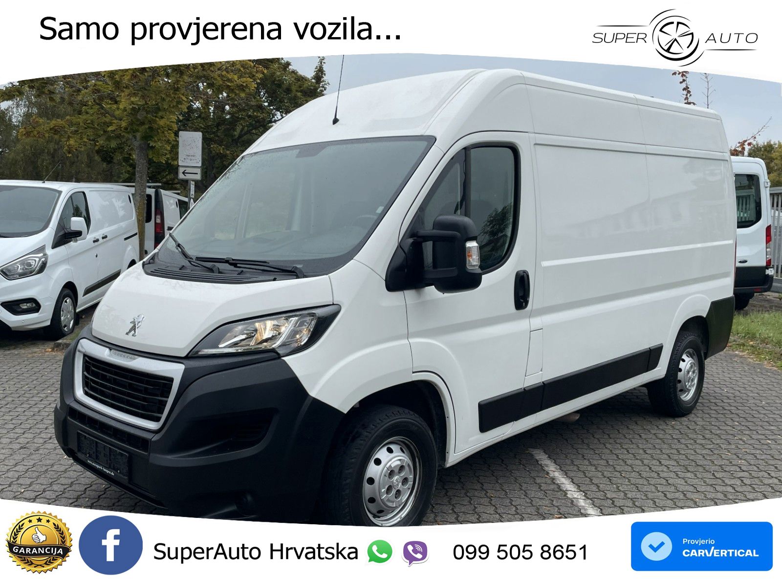 Peugeot Boxer 335 L2H2 SORTIMO Klima Kamera AHK 1.HD 140 KS