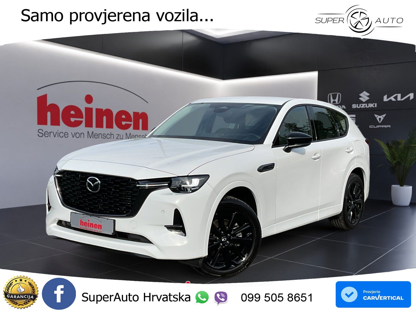 Mazda CX-60 3.3 e-Skyactiv D (254 KS) AWD Automatic