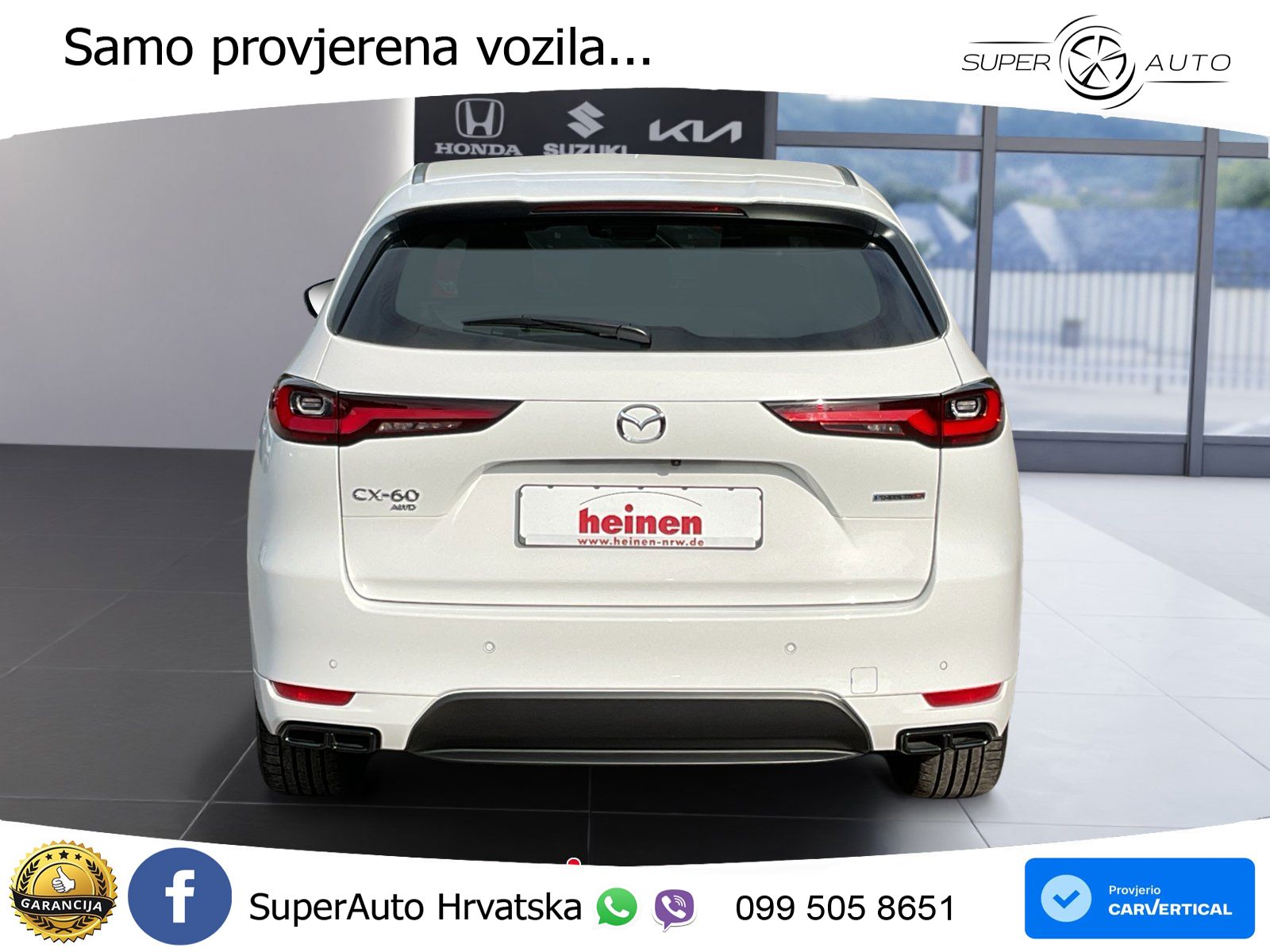 Mazda CX-60 3.3 e-Skyactiv D (254 KS) AWD Automatic