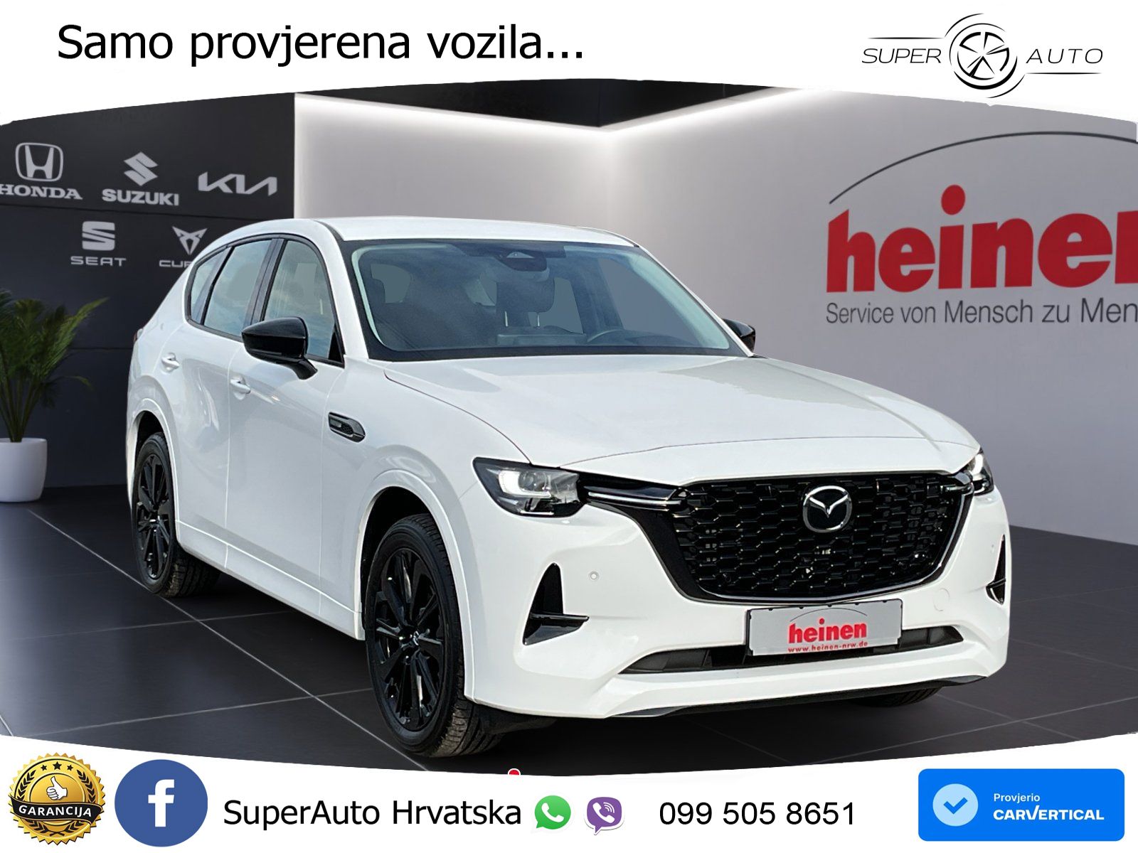 Mazda CX-60 3.3 e-Skyactiv D (254 KS) AWD Automatic