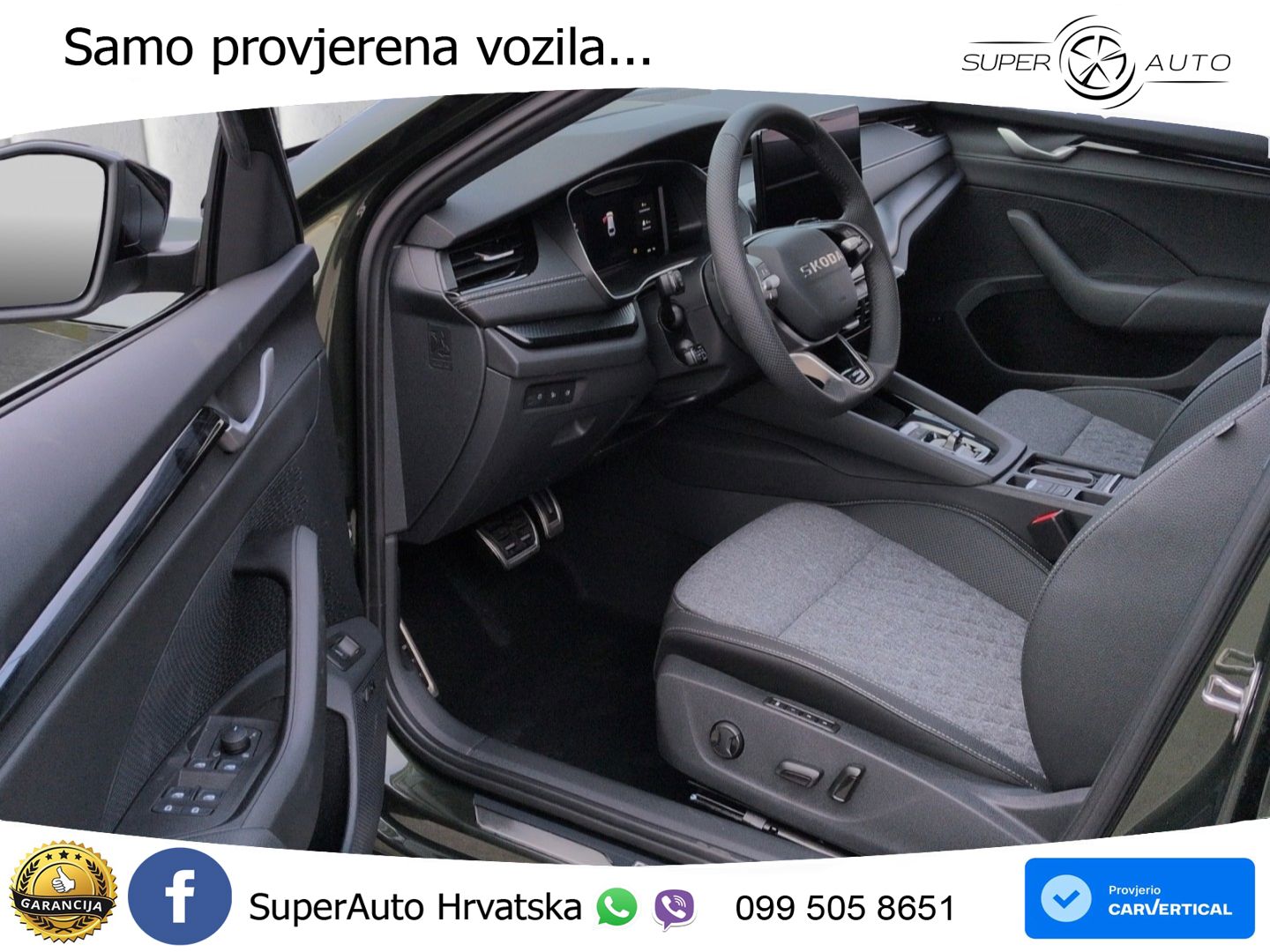 Škoda Octavia Combi 2.0 TDI (150 KS) DSG SportLine MATRIX+GR SJED+KAM
