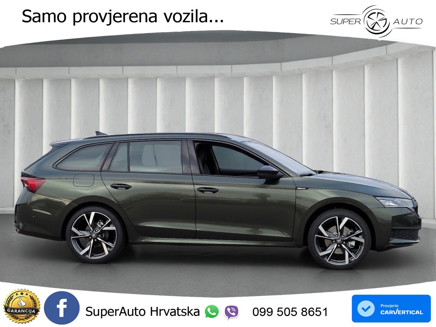 Škoda Octavia Combi 2.0 TDI (150 KS) DSG SportLine MATRIX+GR SJED+KAM