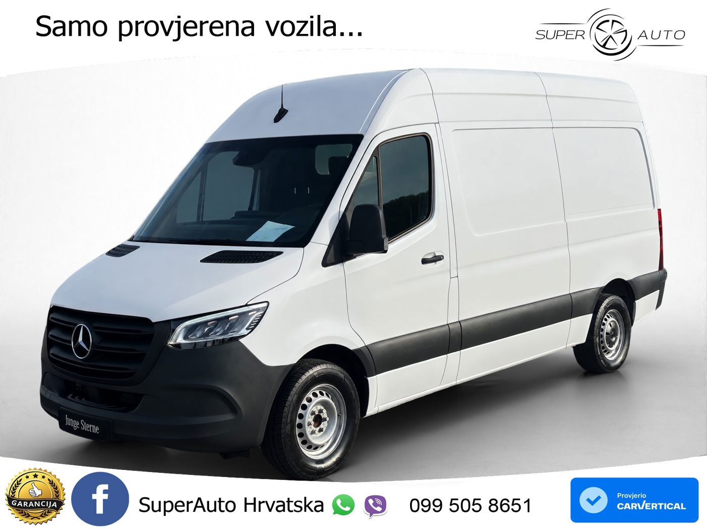 Mercedes-Benz Sprinter 317 CDI Hochdach Kasten AUT Akustikglas 170 KS