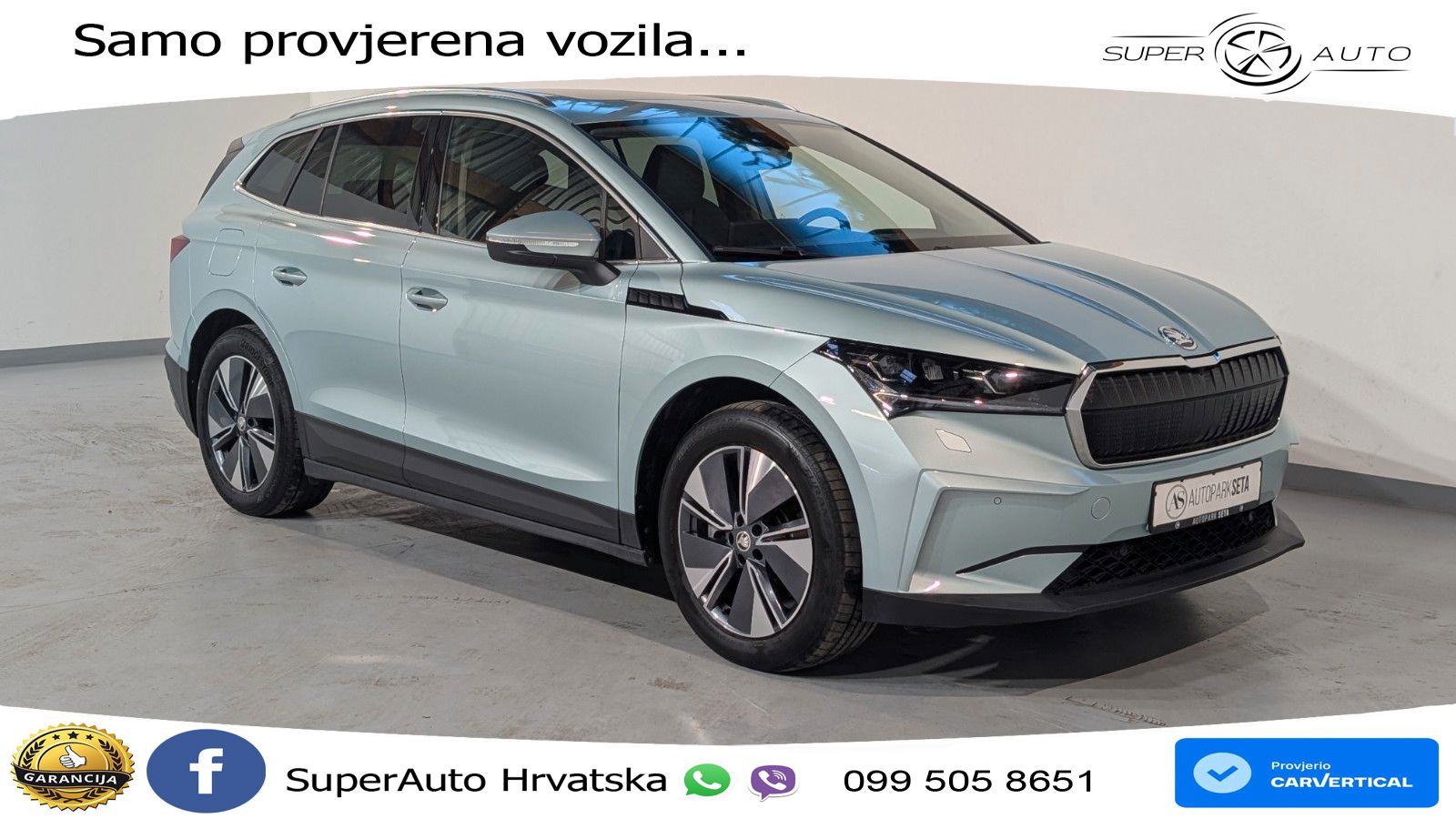 Škoda Enyaq iV 80 82 kWh (204 KS) Lounge LED+GR SJED+ACC