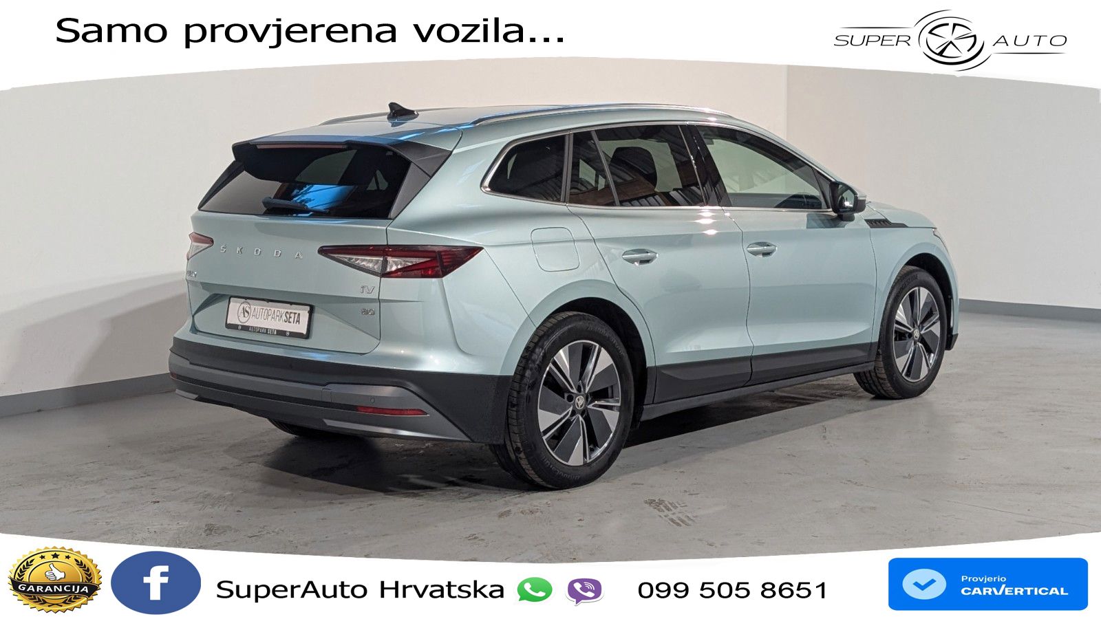 Škoda Enyaq iV 80 82 kWh (204 KS) Lounge LED+GR SJED+ACC