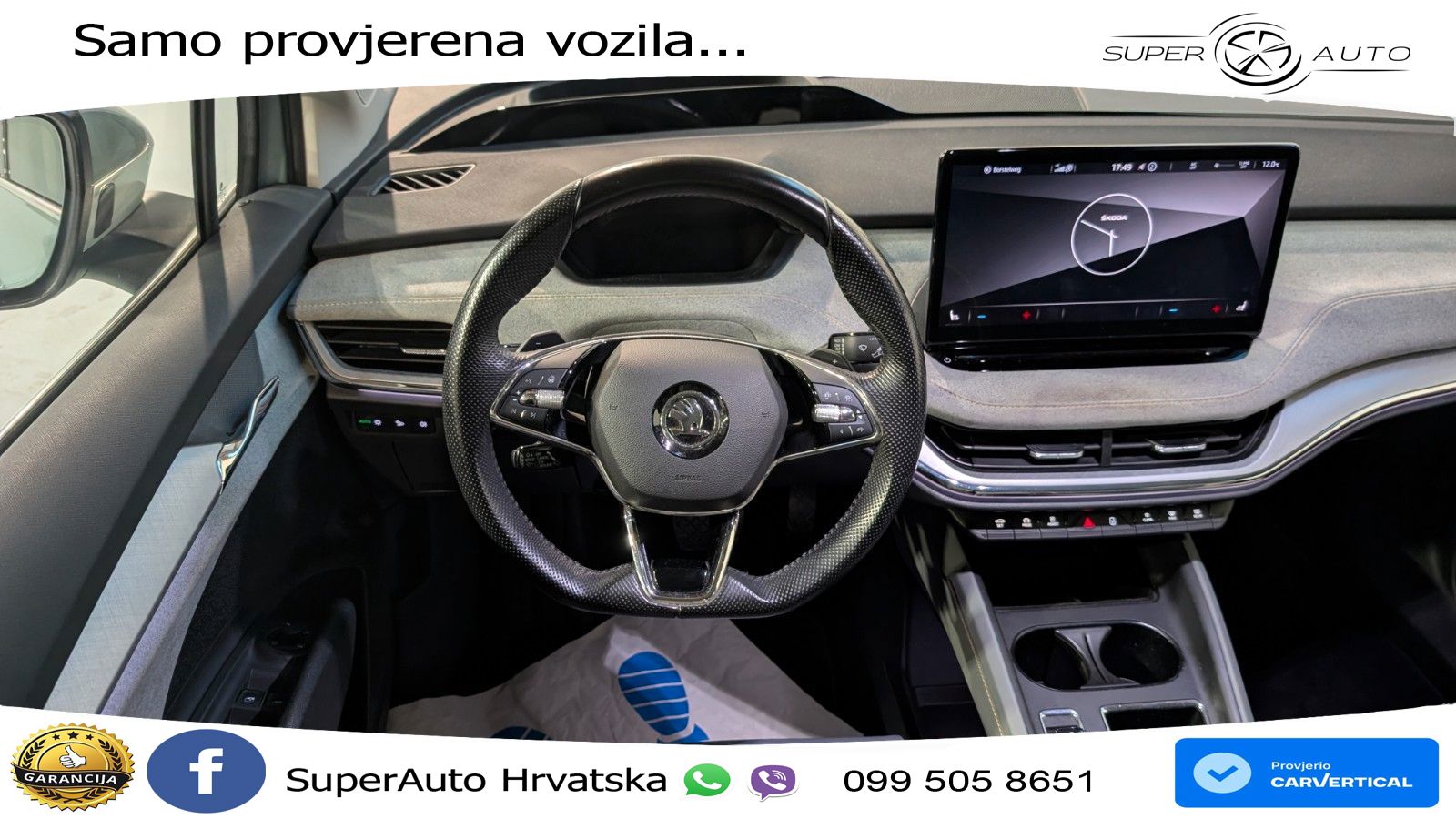 Škoda Enyaq iV 80 82 kWh (204 KS) Lounge LED+GR SJED+ACC