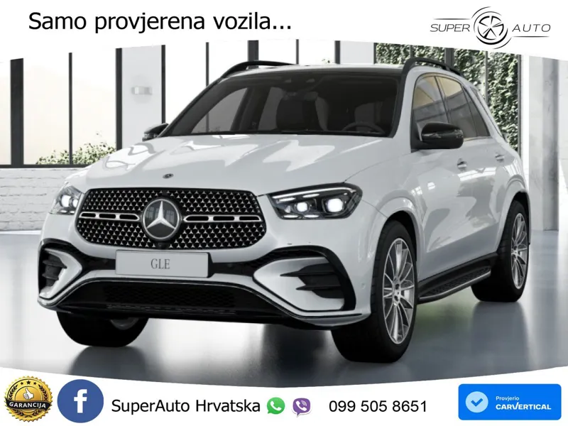 Mercedes GLE 450d (367 KS) EQ Boost 4MATIC 9G-TRONIC AMG LED+GR SJED+ACC