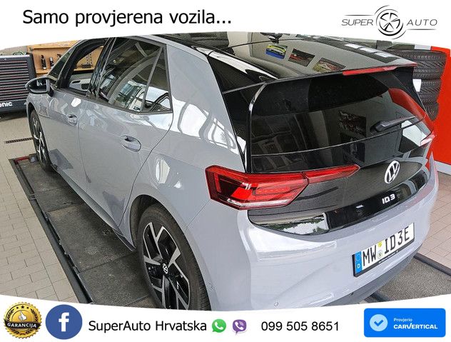 Volkswagen ID.3 Pro 62 kWh (204 KS) LED+GR SJED+ACC