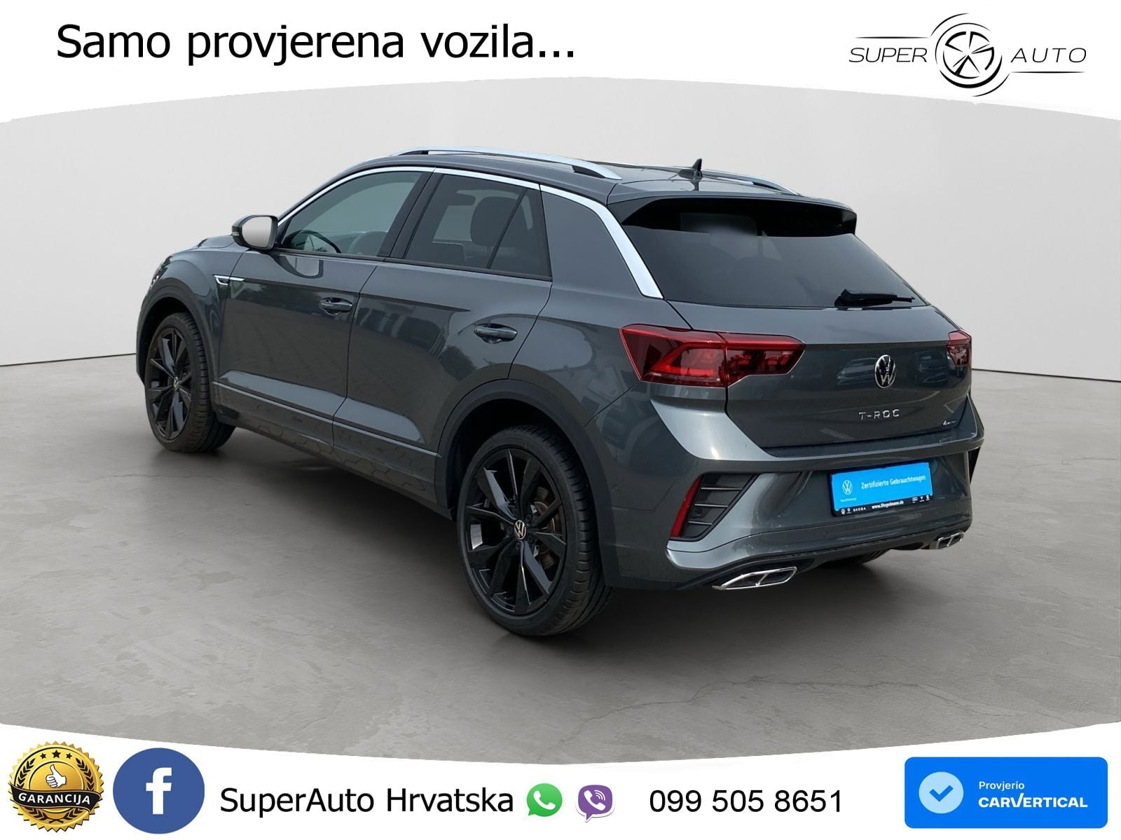 Volkswagen T-Roc I 2.0 TSI (190 KS) 4M DSG LED+GR SJED+ACC