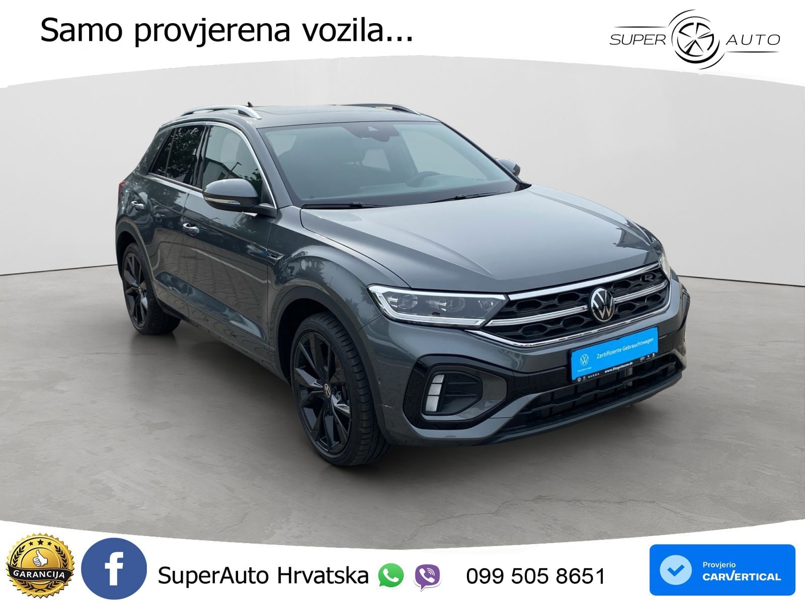 Volkswagen T-Roc I 2.0 TSI (190 KS) 4M DSG LED+GR SJED+ACC