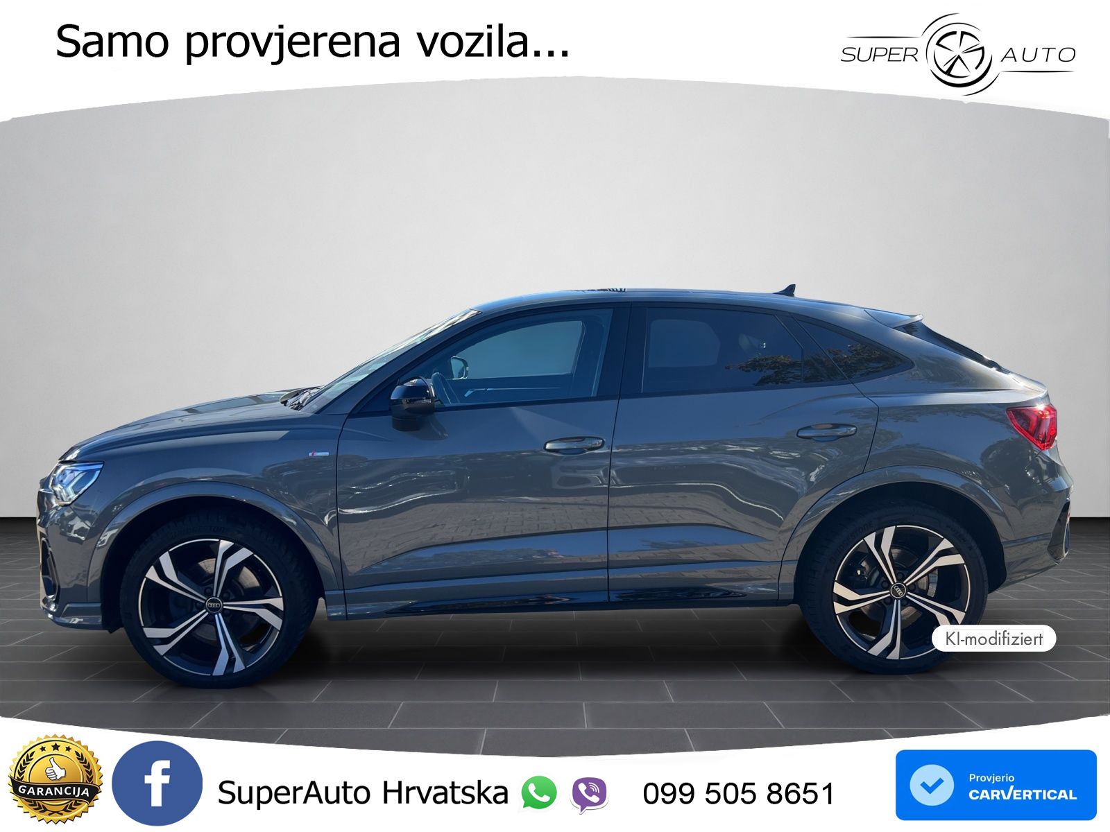 Audi Q3 Sportback 40 TFSI (190 KS) quattro S tronic S line MATRIX+GR SJED+KAM