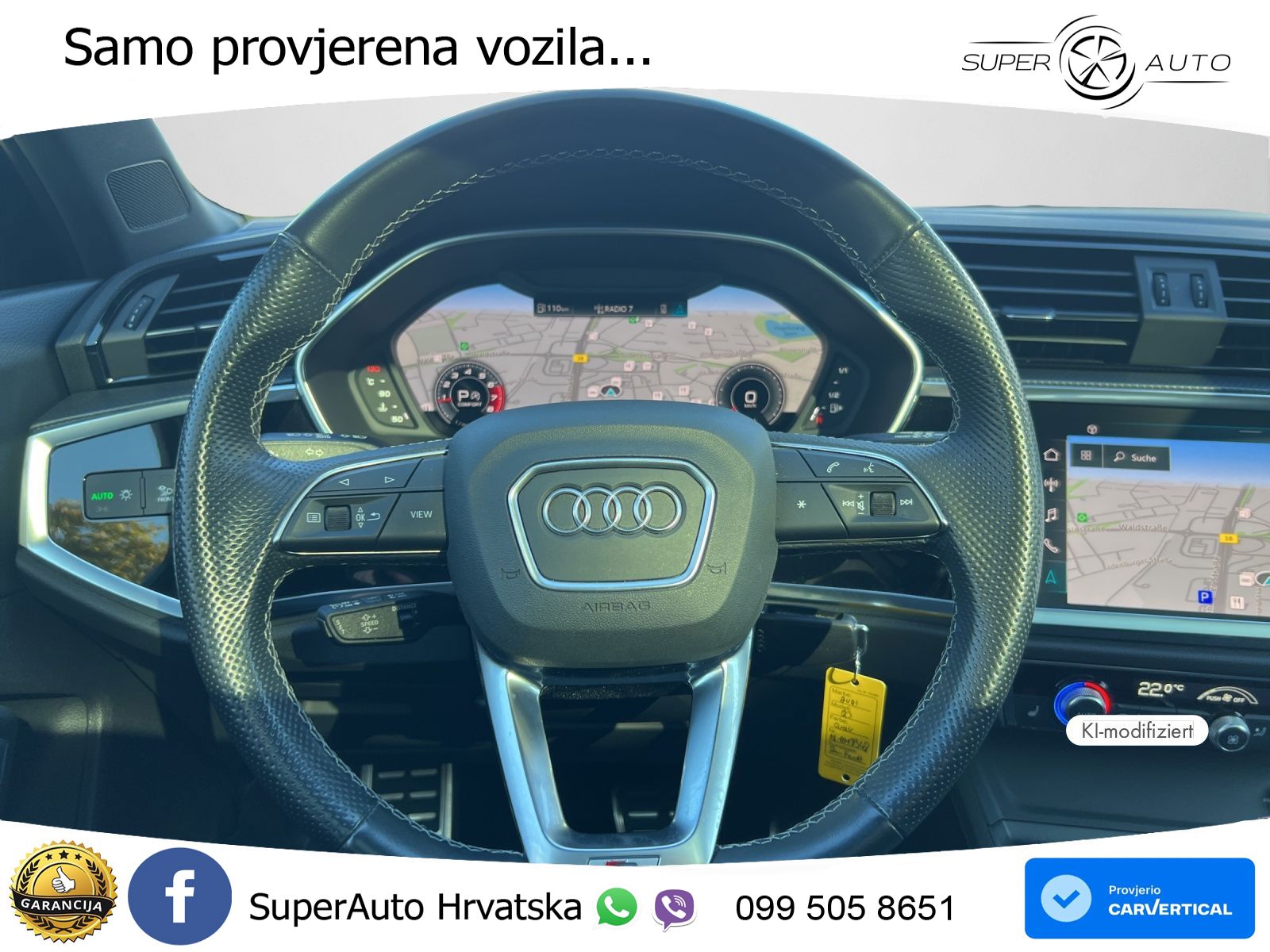Audi Q3 Sportback 40 TFSI (190 KS) quattro S tronic S line MATRIX+GR SJED+KAM