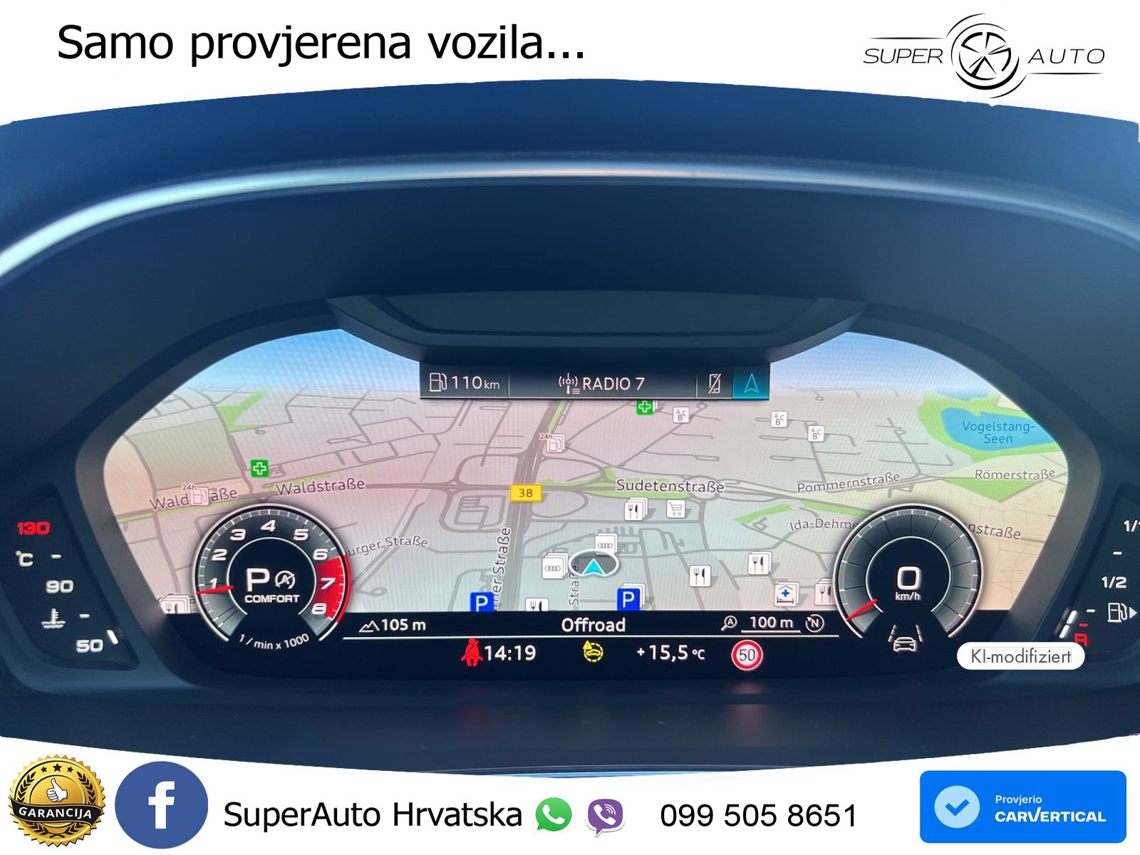 Audi Q3 Sportback 40 TFSI (190 KS) quattro S tronic S line MATRIX+GR SJED+KAM