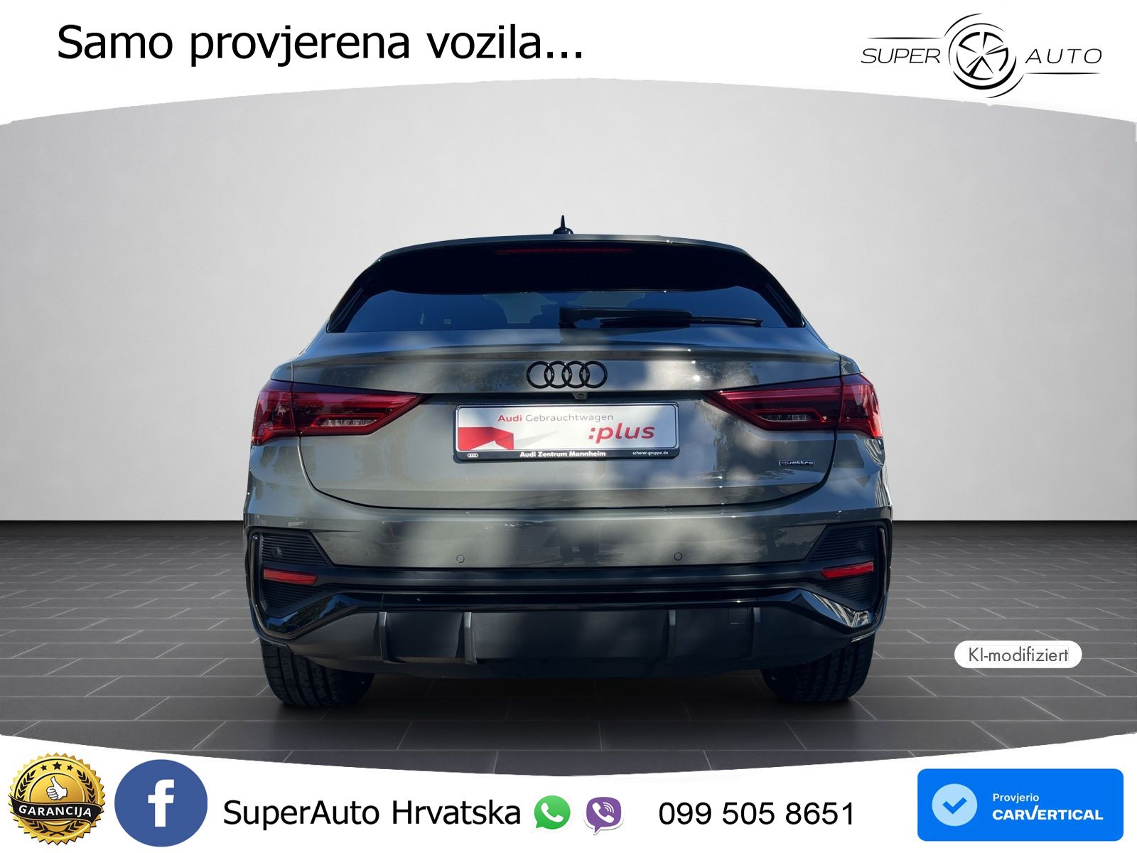 Audi Q3 Sportback 40 TFSI (190 KS) quattro S tronic S line MATRIX+GR SJED+KAM
