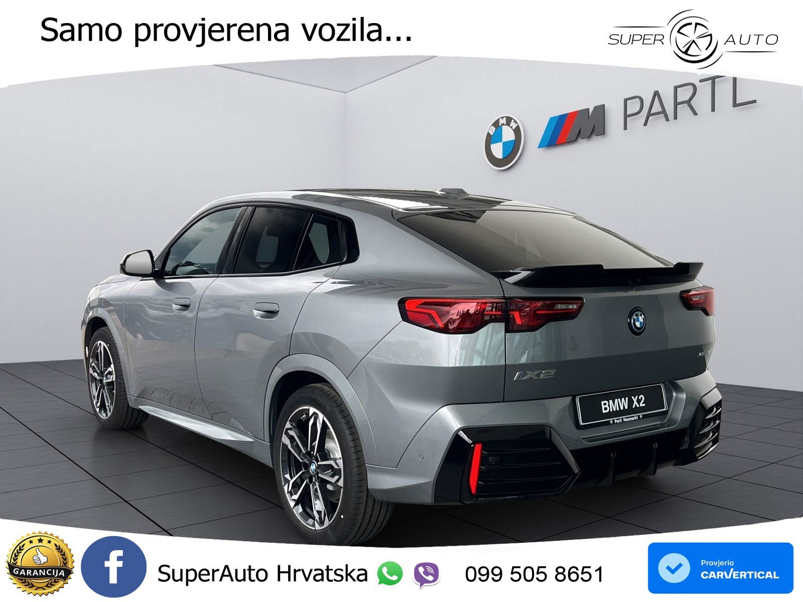BMW iX2 66.5 kWh (313 KS) xDrive30