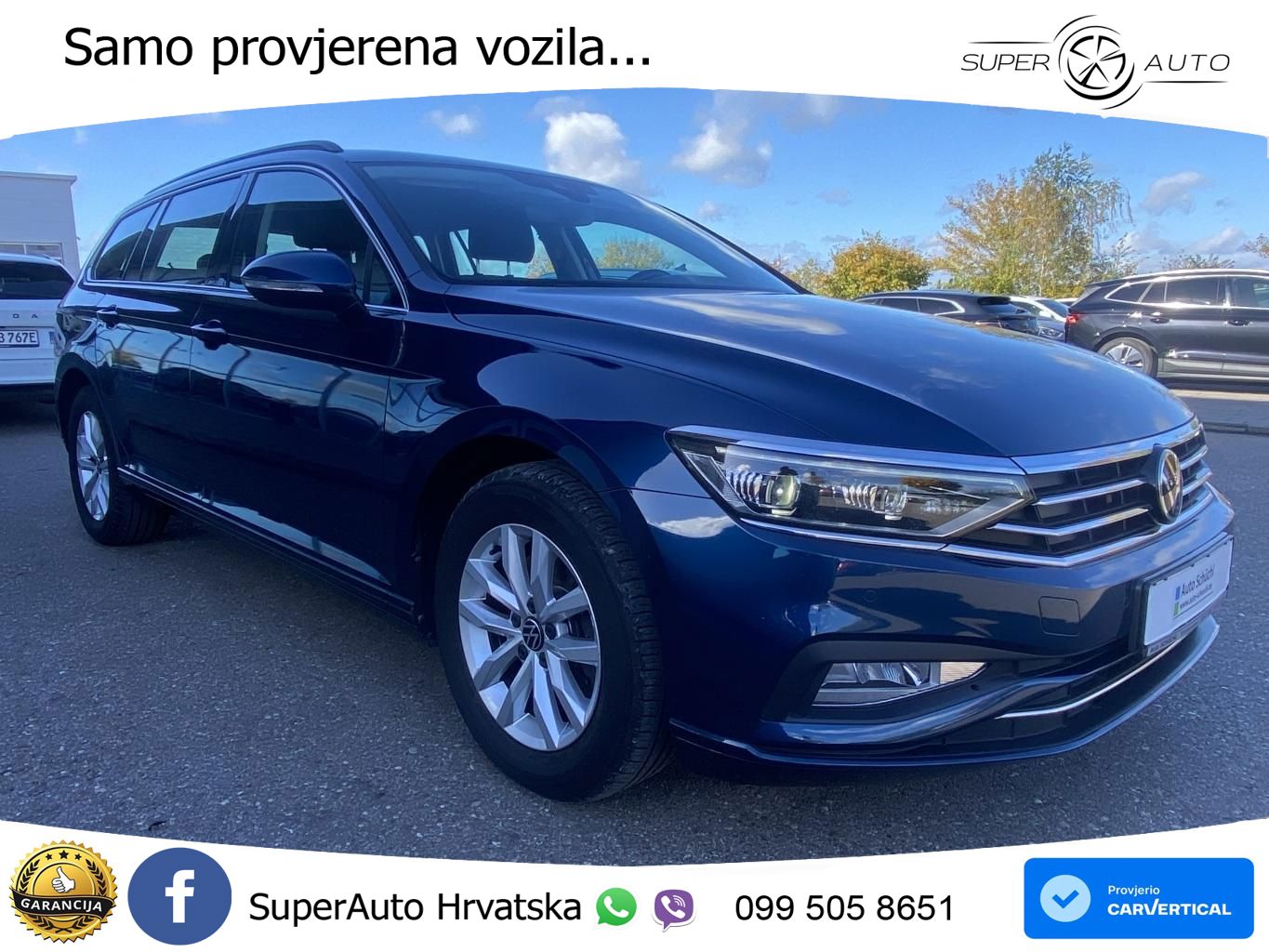 Volkswagen Passat Variant 2.0 TDI (122 KS) DSG Business LED+GR SJED+ACC