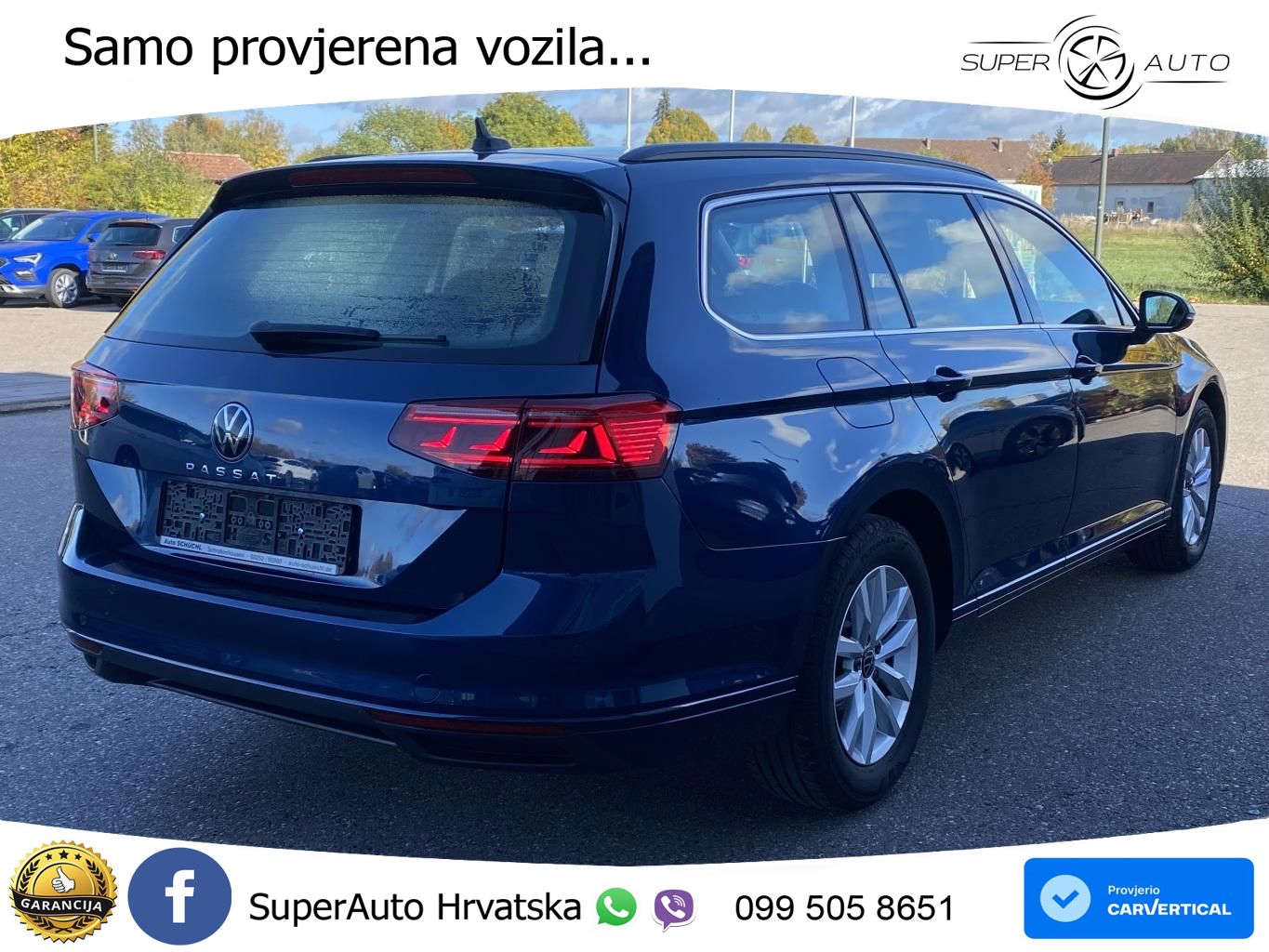 Volkswagen Passat Variant 2.0 TDI (122 KS) DSG Business LED+GR SJED+ACC