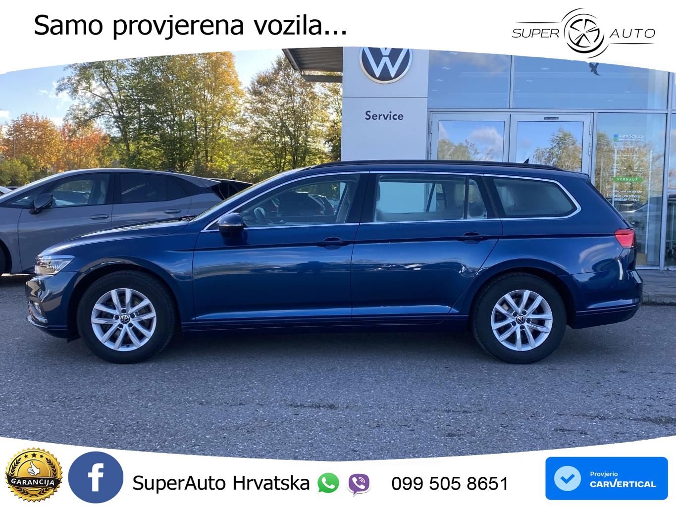 Volkswagen Passat Variant 2.0 TDI (122 KS) DSG Business LED+GR SJED+ACC