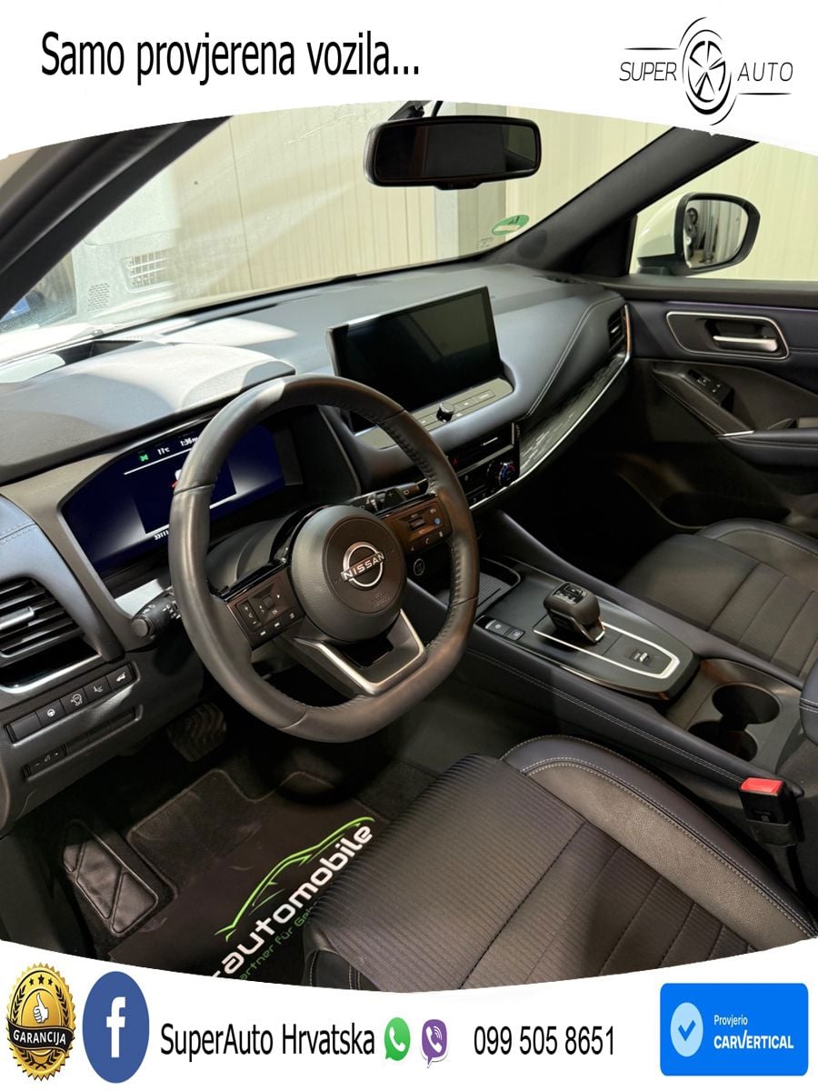 Nissan Qashqai 1.3 DIG-T (158 KS) Xtronic Tekna LED+GR SJED+ACC