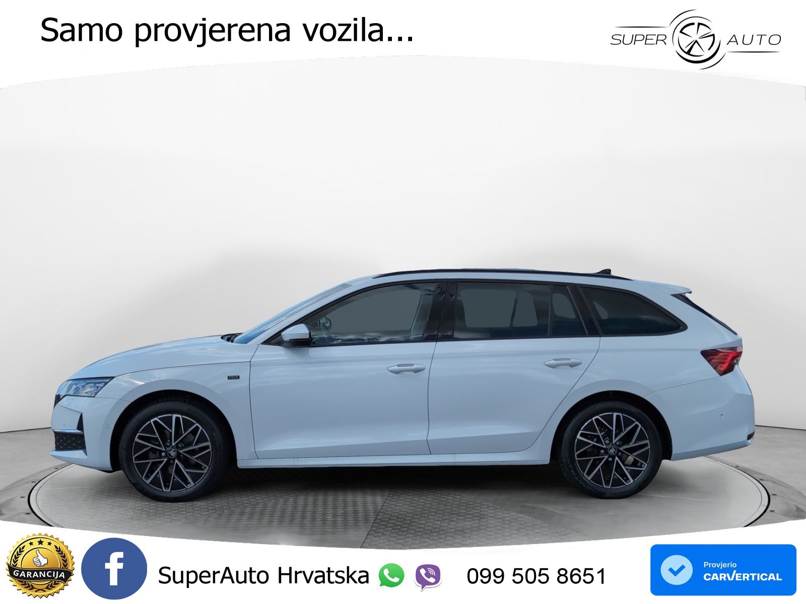 Škoda Octavia Combi 2.0 TDI (150 KS) DSG LED+GR SJED+ACC