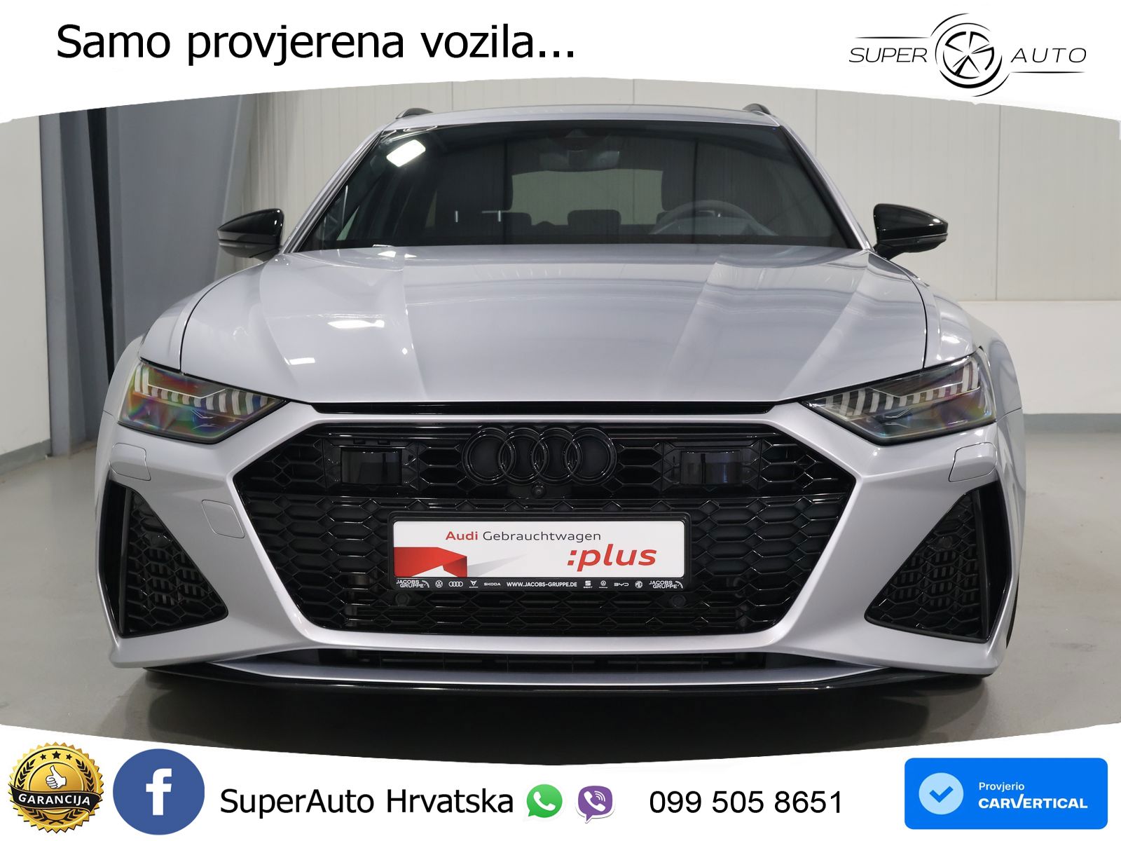 Audi RS6 Avant 4.0 TFSI V8 (600 KS) quattro Tiptronic MATRIX+GR SJED+KAM