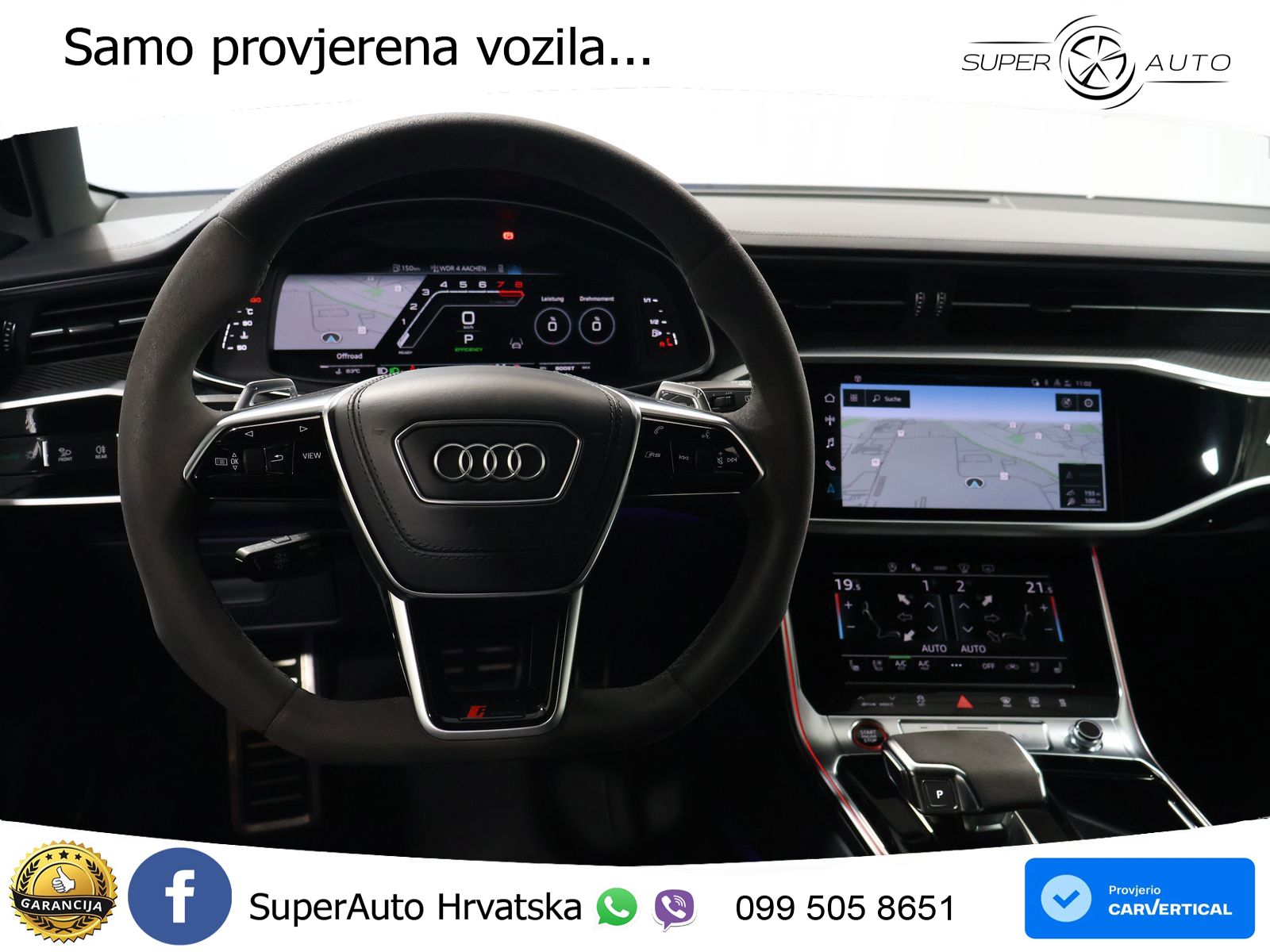 Audi RS6 Avant 4.0 TFSI V8 (600 KS) quattro Tiptronic MATRIX+GR SJED+KAM
